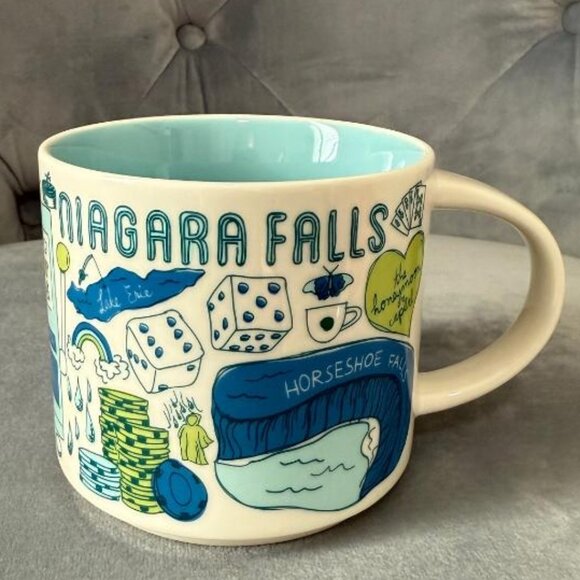 Starbucks NIAGARA FALLS Ceramic Mug 2017 Been There Series 14 Oz - Picture 1 of 6
